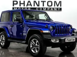 Blue Used 2019 Jeep Wrangler Sahara SUV | £30,990 (Fair price)