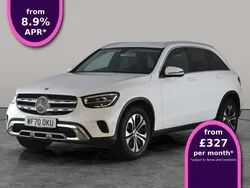 White Used 2020 Mercedes GLC220 SUV | £21,977 (Good price)