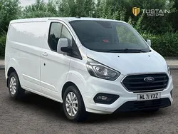 White Used 2021 Ford Transit Custom Limited Van | £17,999 (Fair price)