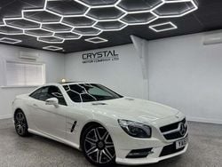 White Used 2015 Mercedes SL400 AMG Cabriolet | £24,995 (Fair price)