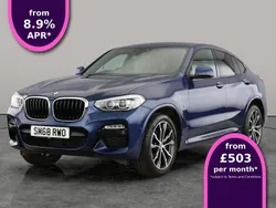 Blue Used 2019 BMW X4 M Sport SUV | £29,892 (Good price)