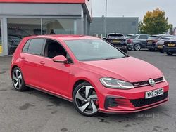 Red Used 2019 VW Golf VII GTI Hatchback | £16,790 (Good price)