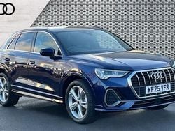 Blue Used 2025 Audi Q3 S-Line SUV | £32,565 (Fair price)