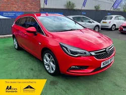 Red Used 2017 Vauxhall Astra SRi Estate | £5,995 (A bit pricey)