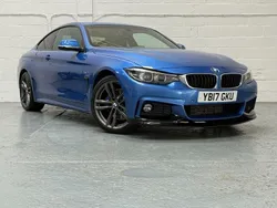 Blue Used 2017 BMW 420 M Sport Coupe | £16,450 (Fair price)