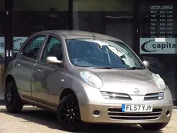 Beige Used 2007 Nissan Micra Hatchback | £1,489 (Good price)