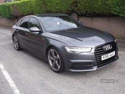Grey Used 2016 Audi A6 S-Line Sedan | £10,495 (Fair price)