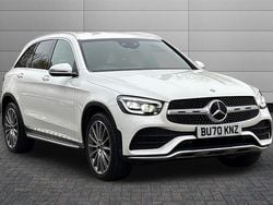 White Used 2020 Mercedes GLC300 AMG Line Premium Estate | £27,550 (Good price)