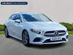 White Used 2021 Mercedes A180 Executive Hatchback | £18,999 (Fair price)