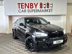 Black Used 2018 BMW X6 M Sport SUV | £21,295 (Fair price)