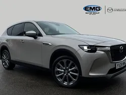 Silver New 2025 Mazda CX-60 Exclusive-Line SUV | £36,495 (A bit pricey)