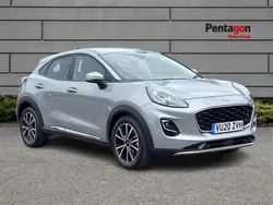 Silver Used 2020 Ford Puma Titanium SUV | £13,645 (Good price)
