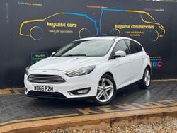 White Used 2017 Ford Focus Titanium Hatchback | £8,290 (Good price)