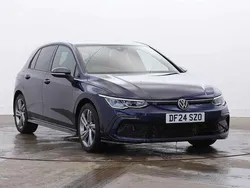 Blue Used 2024 VW Golf VIII R-line Hatchback | £23,990 (Fair price)