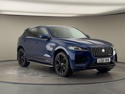 Bluefire blue Used 2021 Jaguar F-Pace R-Dynamic SUV | £35,200 (A bit pricey)
