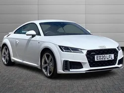 Ibis white Used 2020 Audi TT Black Edition Coupe | £28,750 (Expensive)