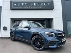 Blue Used 2023 Mercedes GLB220 AMG line SUV | £36,493 (Fair price)