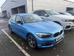 Blue Used 2018 BMW 118 Sport Line Hatchback | £11,495 (Fair price)
