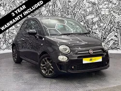 Black Used 2022 Fiat 500 S Hatchback | £9,795 (Fair price)