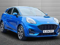 Desert island blue Used 2024 Ford Puma Gen-E ST-Line Hatchback | £20,350