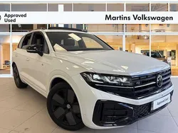 White Used 2024 VW Touareg Black Edition SUV | £54,495 (A bit pricey)