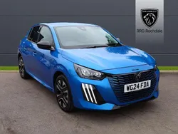 Blue Used 2024 Peugeot 208 Allure Hatchback | £16,695 (A bit pricey)