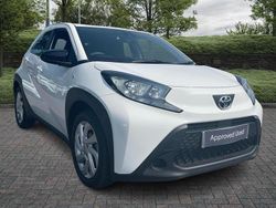 White Used 2024 Toyota Aygo PURE Hatchback | £15,491 (Fair price)