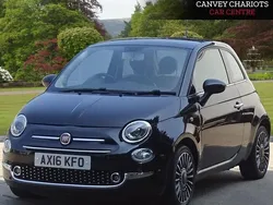 Black Used 2016 Fiat 500 Lounge Hatchback | £5,500 (Fair price)