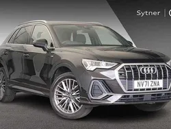 Black Used 2021 Audi Q3 S-Line SUV | £26,000 (Fair price)