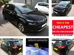 Black Used 2015 Citroën C4 Picasso Exclusive MPV | £4,785 (Good price)