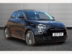 Onyx black Used 2022 Fiat 500e Icon Hatchback | £11,995 (Fair price)