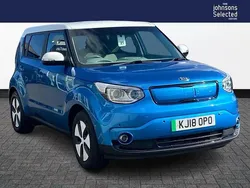 Blue Used 2018 Kia Soul EV 3 SUV | £7,750 (Fair price)