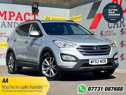 Silver Used 2012 Hyundai Santa Fe Premium SUV | £9,995