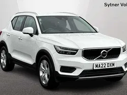 White Used 2022 Volvo XC40 Momentum SUV | £24,500 (Fair price)