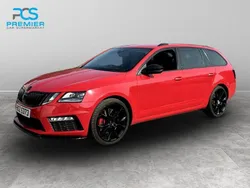 Red Used 2017 Skoda Octavia vRS Estate | £16,295 (Fair price)