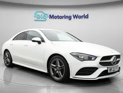 White Used 2022 Mercedes CLA180 AMG line Sedan | £23,300 (Good price)