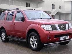 Red Used 2009 Nissan Pathfinder Tekna SUV | £4,995 (Fair price)