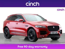 Red Used 2019 Jaguar F-Pace R-Sport SUV | £24,999 (Expensive)