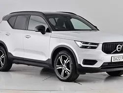 Glacier silver Used 2022 Volvo XC40 R-Design SUV | £23,635 (Fair price)