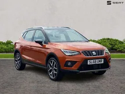 Orange Used 2018 Seat Arona XCELLENCE Lux SUV | £14,250 (Fair price)