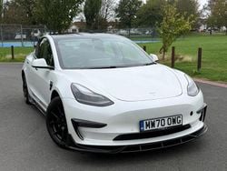 White Used 2020 Tesla Model 3 Long Range AWD Sedan | £14,995 (Fair price)