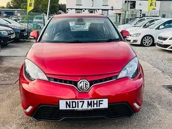 Red Used 2017 MG MG3 Hatchback | £5,795 (Fair price)