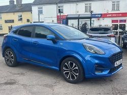 Blue Used 2021 Ford Puma Gen-E ST-Line SUV | £13,250 (Fair price)
