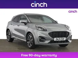 Silver Used 2021 Ford Puma ST-Line SUV | £13,699 (Fair price)