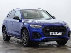 Blue Used 2024 Audi Q5 Black Edition SUV | £43,490 (A bit pricey)