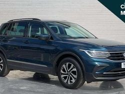 Blue Used 2021 VW Tiguan Active SUV | £20,032 (Fair price)