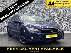 Blue Used 2020 Honda Civic SR Hatchback | £12,495 (Fair price)