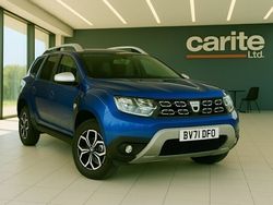 Blue Used 2021 Dacia Duster Prestige SUV | £12,995 (Fair price)