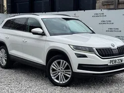 White Used 2018 Skoda Kodiaq SE L SUV | £13,995 (Fair price)