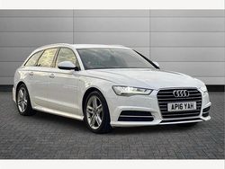 White Used 2016 Audi A6 S-Line Estate | £11,440 (Fair price)